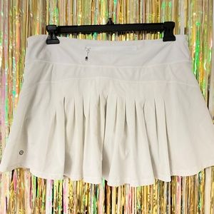 Lulu shirt, white sz 12, circuit breaker skirt